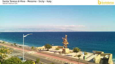 immagine della webcam nei dintorni di Linguaglossa: webcam Santa Teresa di Riva