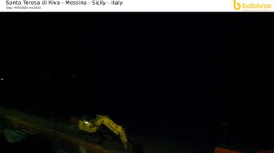 immagine della webcam nei dintorni di Mandanici: webcam Santa Teresa di Riva