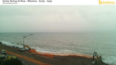 immagine della webcam nei dintorni di Linguaglossa: webcam Santa Teresa di Riva