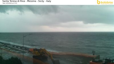 immagine della webcam nei dintorni di Terme Vigliatore: webcam Santa Teresa di Riva