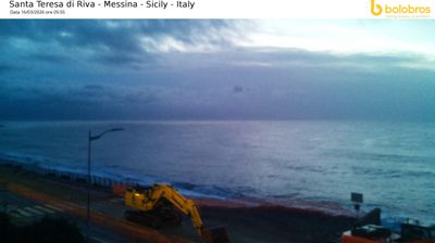 immagine della webcam nei dintorni di Terme Vigliatore: webcam Santa Teresa di Riva