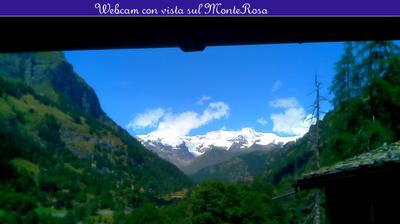 immagine della webcam nei dintorni di Chamois: webcam Gressoney-Saint-Jean