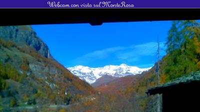 immagine della webcam nei dintorni di Cervinia Plan Maison: webcam Gressoney-Saint-Jean