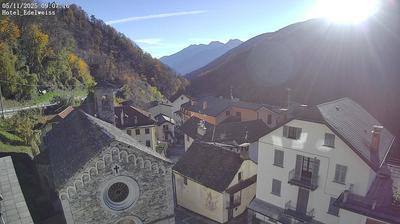 immagine della webcam nei dintorni di Craveggia: webcam Bognanco fonti