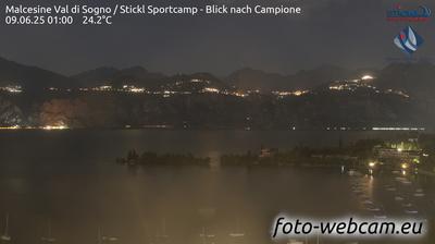 immagine della webcam nei dintorni di Riva del Garda: webcam Malcesine