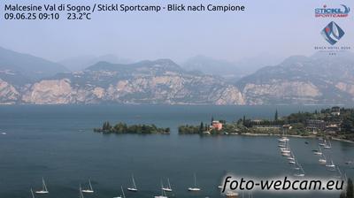 immagine della webcam nei dintorni di Polsa: webcam Malcesine