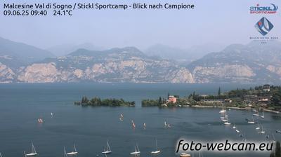 immagine della webcam nei dintorni di Caprino Veronese: webcam Malcesine