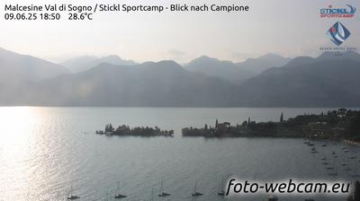 immagine della webcam nei dintorni di Avio: webcam Malcesine