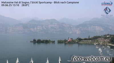 immagine della webcam nei dintorni di Toscolano-Maderno: webcam Malcesine