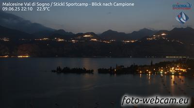 immagine della webcam nei dintorni di Torri del Benaco: webcam Malcesine