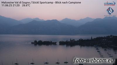 immagine della webcam nei dintorni di Torri del Benaco: webcam Malcesine