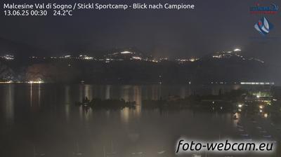 immagine della webcam nei dintorni di Torri del Benaco: webcam Malcesine