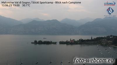 immagine della webcam nei dintorni di Torri del Benaco: webcam Malcesine