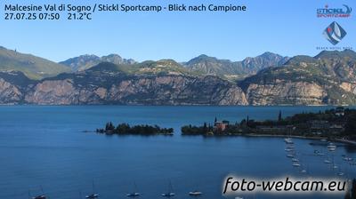 immagine della webcam nei dintorni di Limone sul Garda: webcam Malcesine