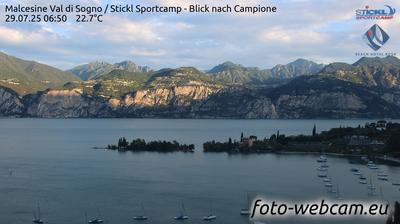 immagine della webcam nei dintorni di Brentonico: webcam Malcesine