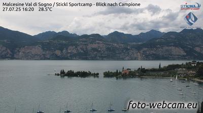 immagine della webcam nei dintorni di Bondone: webcam Malcesine