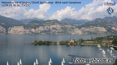 immagine della webcam nei dintorni di Magasa: webcam Malcesine