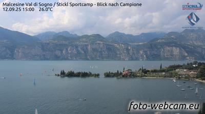 immagine della webcam nei dintorni di Bondone: webcam Malcesine