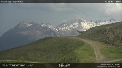immagine della webcam nei dintorni di Sover: webcam Pampeago