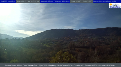 immagine della webcam nei dintorni di Terracina: webcam Pico