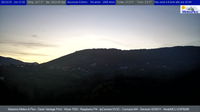 immagine della webcam nei dintorni di Gaeta: webcam Pico