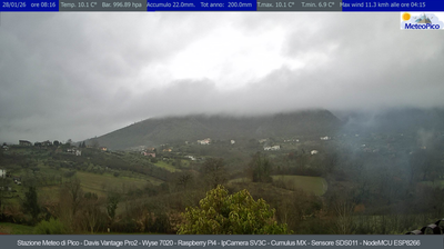 immagine della webcam nei dintorni di Terracina: webcam Pico