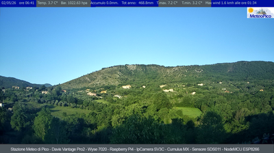 immagine della webcam nei dintorni di Terracina: webcam Pico