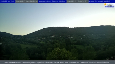 immagine della webcam nei dintorni di Scauri: webcam Pico