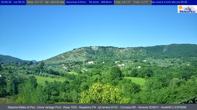 immagine della webcam nei dintorni di Aquino: webcam Pico