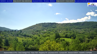 immagine della webcam nei dintorni di Pontecorvo: webcam Pico