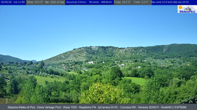 immagine della webcam nei dintorni di Terracina: webcam Pico