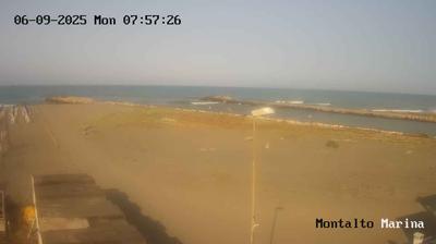 immagine della webcam nei dintorni di Valentano: webcam Montalto di Castro