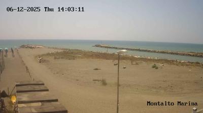 immagine della webcam nei dintorni di Montalto Marina: webcam Montalto di Castro