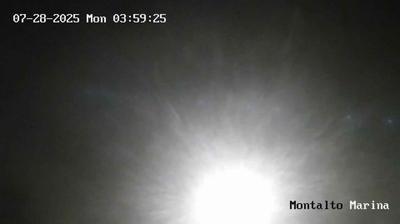 immagine della webcam nei dintorni di Civitavecchia: webcam Montalto Marina