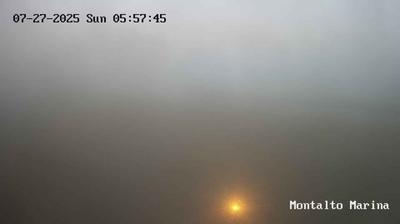 immagine della webcam nei dintorni di Marta: webcam Montalto di Castro