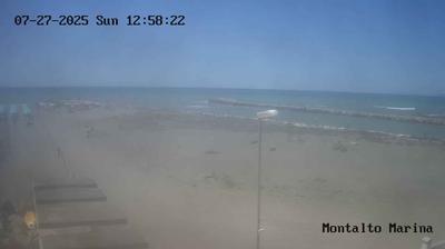 immagine della webcam nei dintorni di Montalto di Castro: webcam Montalto Marina