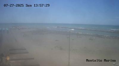 immagine della webcam nei dintorni di Allumiere: webcam Montalto Marina