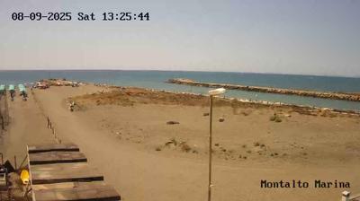 immagine della webcam nei dintorni di Montalto Marina: webcam Montalto di Castro