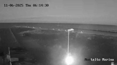 immagine della webcam nei dintorni di Montalto di Castro: webcam Montalto Marina