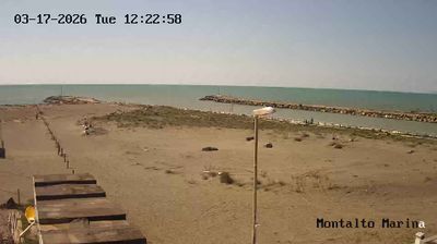 immagine della webcam nei dintorni di Montalto Marina: webcam Montalto di Castro