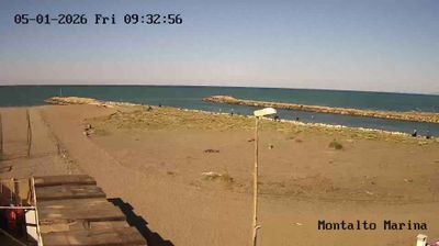 immagine della webcam nei dintorni di Allumiere: webcam Montalto Marina