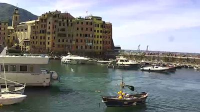immagine della webcam nei dintorni di San Colombano Certenoli: webcam Camogli
