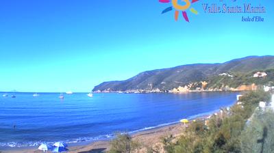 Preview delle webcam di Capoliveri › Sud-Est: Spiaggia di Lacona