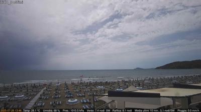 immagine della webcam nei dintorni di Fondi: webcam Scauri