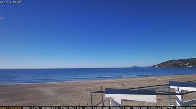 immagine della webcam nei dintorni di Maranola: webcam Scauri