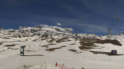 immagine della webcam nei dintorni di Saint Barthelemy: webcam Cervinia Plan Maison
