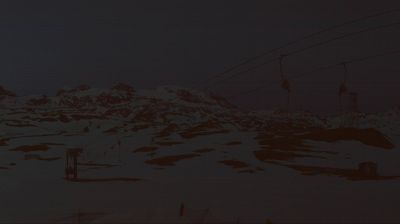 immagine della webcam nei dintorni di Torgnon: webcam Cervinia Plan Maison