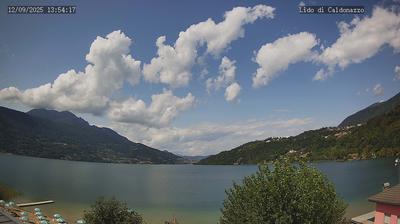 immagine della webcam nei dintorni di Palù del Fersina: webcam Caldonazzo