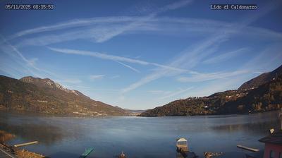 immagine della webcam nei dintorni di Calceranica al Lago: webcam Caldonazzo