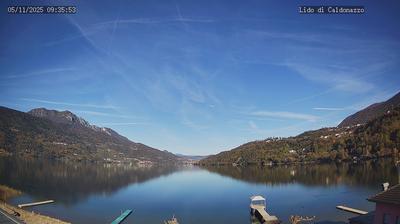 immagine della webcam nei dintorni di Baselga di Pinè: webcam Caldonazzo